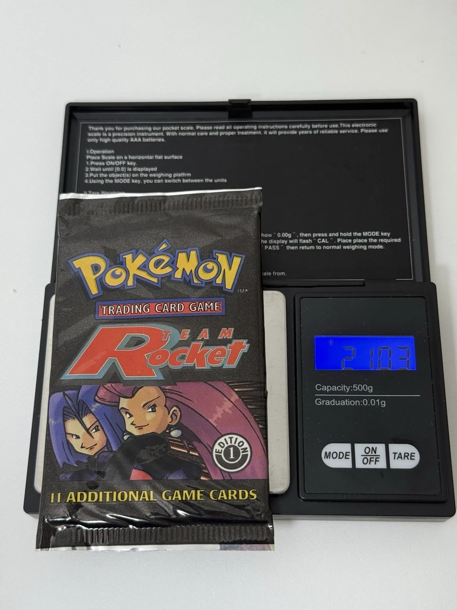 Team Rocket Pokémon TCG Sealed Collectible Card Game Packs in