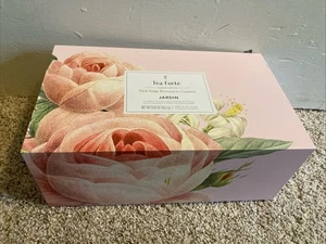 Tea Forte Jardin 3tlg Premium Tee Geschenkset mit Rose Rosa Cafe Tasse mit Deckel, Teetablett - Bild 1 von 4