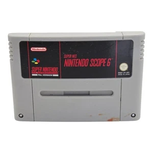 Super Nintendo SNES Game Nintendo Scope 6 UK PAL Game Cartridge - Picture 1 of 5