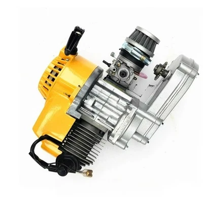 Motor de gasolina de dos tiempos todoterreno Mini 49cc Xia Liyia con transmisión Foto 1 de 4