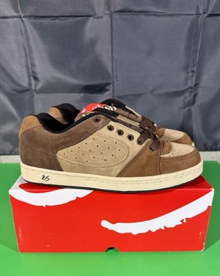 Vintage Es Accel/marrón/bronceado/talla 11 Foto 1 de 4