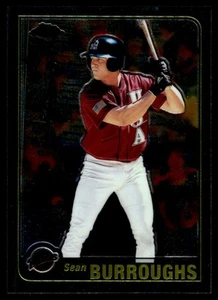 2001 Topps Chrome Traded & Rookies Chrome Sean Burroughs San Diego Padres #T208 - Picture 1 of 2
