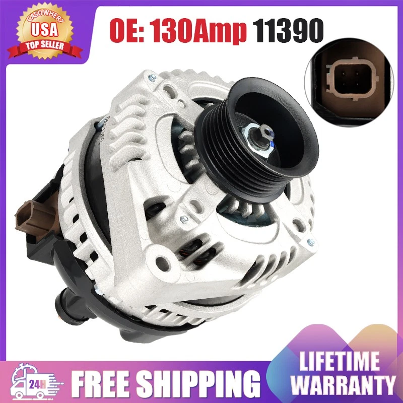 OEM Alternator 31100-R40-A01 For 2009-2014 ACURA TSX 2008-2012 HONDA ACCORD 2.4L Foto 1 de 4