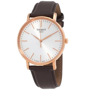 Montre unisexe Tissot Everytime à quartz cadran blanc T143.410.36.011.00 - Photo 1/3