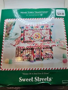 Casa de pueblo de Navidad Department 56 Honey Of A Deal Five & Dime Sweet Streets - Imagen 1 de 6