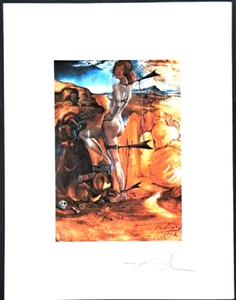 Salvador Dali - 65x50cm - Limitierte Auflage Nr. 46/1000 - Bild 1 von 2