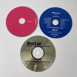 3 x Ben Lee Audio CDs - Ripe - Rebirth of Venus - Consult Your Electric Minions - Picture 1 of 5