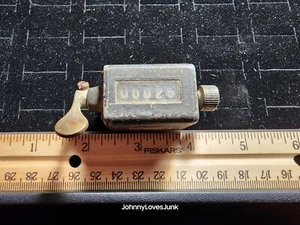 Vintage Mechanical Trip Counter Line Assay Works - Picture 1 of 3