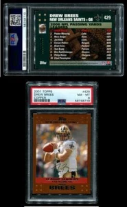DREW BREES 2007 TOPPS COPPER #429 PSA 8 - Picture 1 of 3