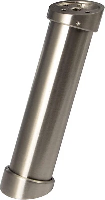 BAR Argento Console per Cucine Tresenfuß Obliquoobliquo Teca Acciaio Inox Ottica - Immagine 1 di 4