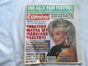 NATIONAL EXAMINER-DECEMBER 21,1993 DOLLY PARTON - Imagen 1 de 2