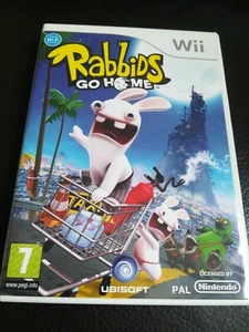 Rabbids Go Home (Nintendo Wii, 2009) Complete With manual vgc see pics..  - Picture 1 of 3