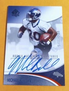 2006 SP Authentic Michael Bell #214 Rookie Autograph, On Card Auto RC- 0052/1175 - Picture 1 of 2