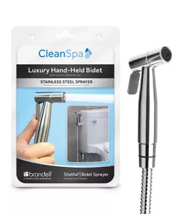 Brondell CSL-40 CleanSpa Lusso Bidet Manuale Acciaio Inox Shattaf Scatola Aperta - Foto 1 di 7