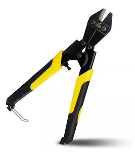8" Bolt Cutter Small Mini Bolt Cutter For Wire With Soft Rubber Grip Chrome Moly - Picture 1 of 5