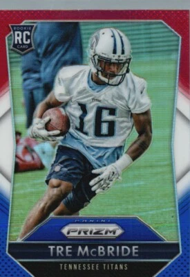 2015 Panini Prizm #294 Tre McBride Red, White, and Blue Prizm - Image 1 of 2