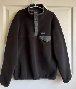 Patagonia Kids Lightweight Synchilla Snap-T Fleece Pullover Size M - Picture 1 of 5