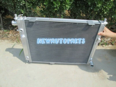 Radiador completo de aluminio de 2 filas para Saab 9000 1991-1998 2,3 L turbo nuevo en caja 94 95 96 97 Foto 1 de 4