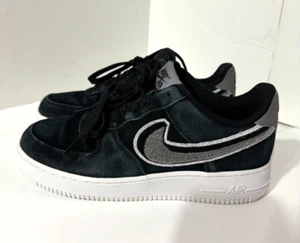 Nike Air Force 1 '07 LV8 Chenille Swoosh Size 8 823511-014 - Picture 1 of 23