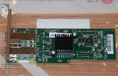 SolarFlare SFN5122F SF329-9021-RG Dual Port 10Gb NIC w/ Tall Bracket Tested! - Image 1 of 4