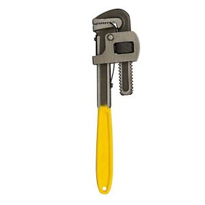 Stanley Stilson Type Pipe Wrench Yellow & Black Size 10"/ 12" / 14" / 18" / 24"