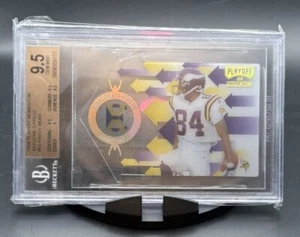 1998 Randy Moss RC Playoff Momentum Endzone X-Press Die Cut BGS 9.5 POP 5 - Picture 1 of 2