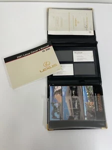 2001 LEXUS IS 300 OWNERS MANUAL OPERATORS USER GUIDE WITH LEATHER CASE OEM - Imagen 1 de 9