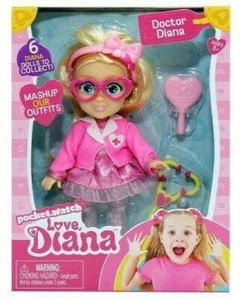 Muñeca y cepillo LOVE DIANA Mashups DOCTOR 6" NUEVO EN CAJA - Imagen 1 de 2
