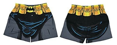 DC Comics Batman Cinturón Utilitario Boxer Tejido Boxer Shorts Foto 1 de 4