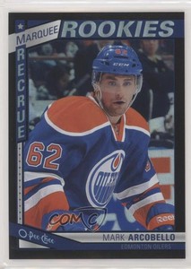 2013 O-Pee-Chee Marquee Rookies Black Rainbow Foil /100 Mark Arcobello Rookie RC