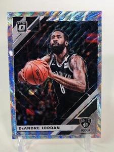 2019-20 Optic Silver Wave Fanatics DeAndre Jordan Prizm Holo Refractor Nets - Picture 1 of 5