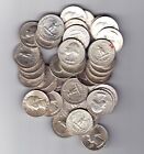 Lot de 1 Washington Quarter, dates mixtes 1932-1964 90 % argent. LIVRAISON GRATUITE