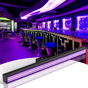 40in RGB Wall Wash Bar Light DMX Stage DJ 720 LED Bar Light Strobe Beam Lighting - Picture 1 of 12