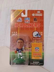 Headliners NFL Barry Sanders Detroit Lions collector series 1997 NOC, Limited - Picture 1 of 7