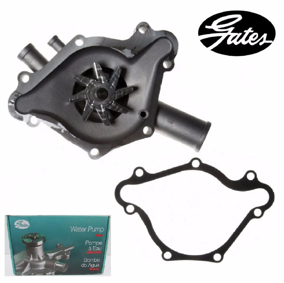 Bomba de agua motor GATES para Dodge D150 V8; 5,2 L; 5,9 L 1977-1982 1984-1987 Foto 1 de 1