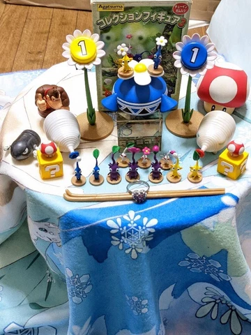 Pikmin Figure Mascot Toys Nintendo collection Pellet Olimar Set F/S JP Cover