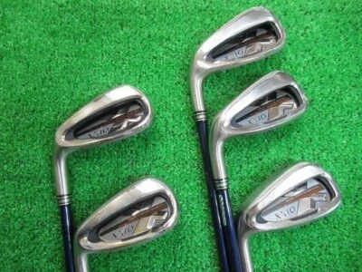 Left-Handed 2018 Dunlop XXIO 10 6-PW 5PC MP1000 S-FLEX IRON SET GOLF E183 - Image 1 of 4