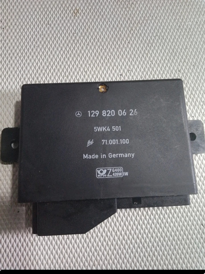 ORIGINALE Mercedes Benz SL r129 RELAY IMPIANTO DI ALLARME CENTRALINA a1298200626 - Immagine 1 di 3