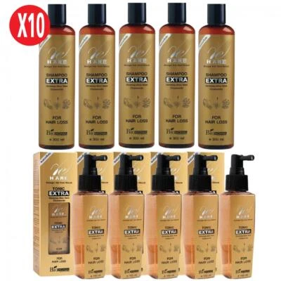 10X Bio Woman Re HARE Shampoo & Tonic Extra Herbal Remedy Hair Loss [10 Pieces] - Image 1 of 4