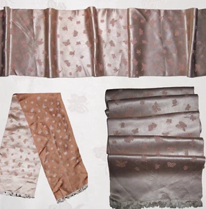 ANTIQUE CHINESE SILK PANEL TEXTILE VINTAGE ORIENTAL CEREMONIAL SCARF - Picture 1 of 10