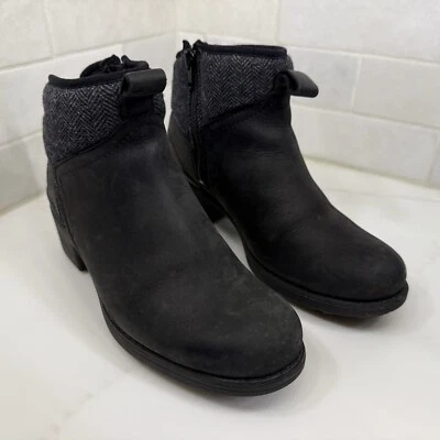 Botines impermeables Merrell Chateau II de cuero negro J000886 para mujer talla 7” Foto 1 de 4