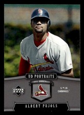 Albert Pujols  St. Louis Cardinals 2005 Upper Deck Portraits #85