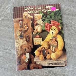 We've Just Begun Making Memories 1998 LLoyd Brewer Decorative Painting Book - Picture 1 of 6