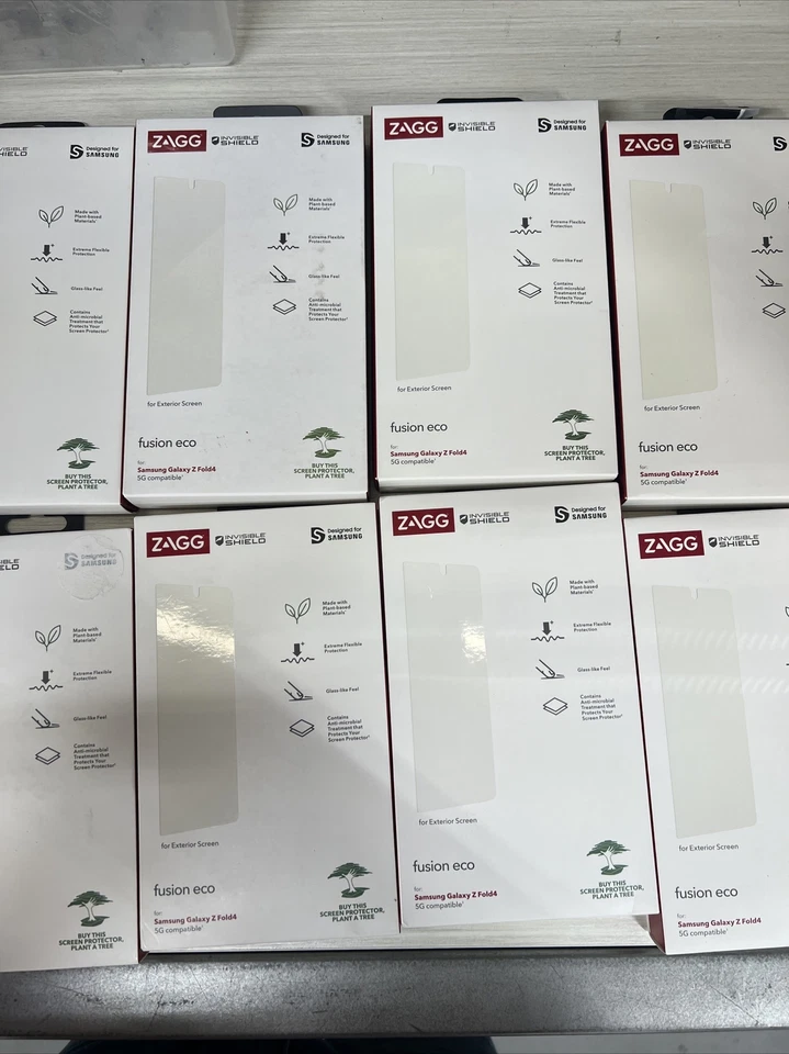 Lote de 10 x Protector Pantalla Protector Invisible Zagg para Samsung Galaxy Z Fold4 Foto 1 de 1