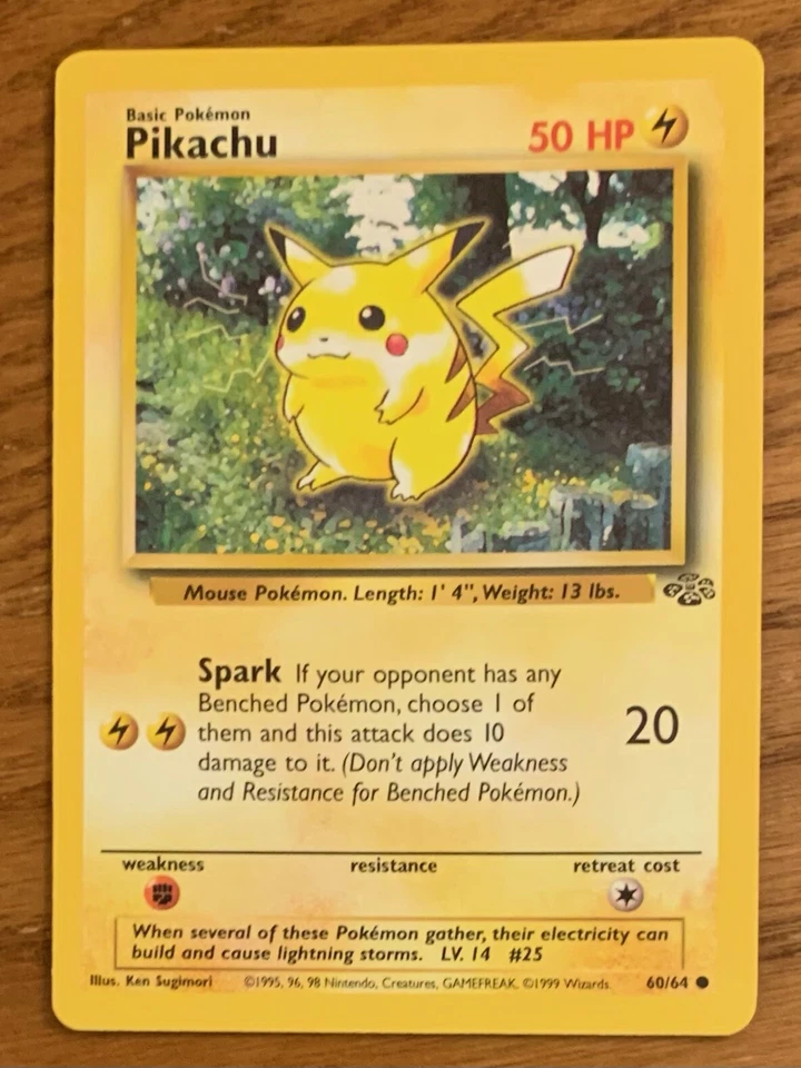 Pikachu 60/64 Jungle Regular