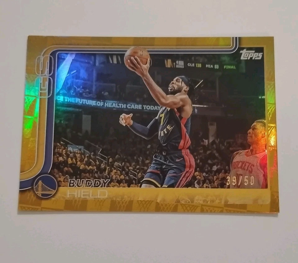 2025-26 Topps Basketball Buddy Hield Season Tip Off Gold #'d /50 SSP Estado perfeito - Imagem 1 de 2