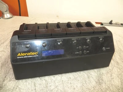 Aleratec 1:5 HDD Copy Dock Advanced 350129 NO Power Adapter AS-IS - Image 1 of 4