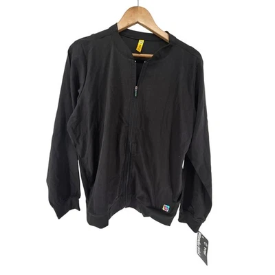 Wonderwink Black Zip Up Activewear Jacket Top Women's Size Medium - Image 1 of 4