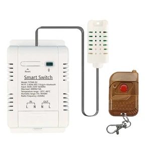 Tuya WiFi + Remote 3000W 16A Monitoreo InaláMbrico de Temperatura y Humeda6004 - Imagen 1 de 10