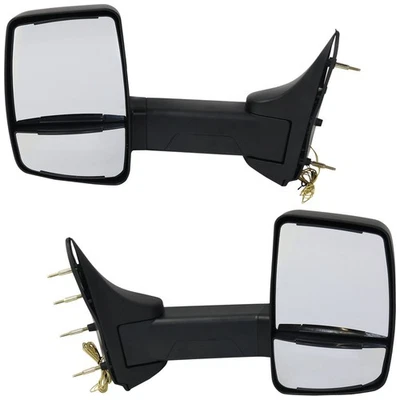 Juego de 2 espejos retrovisores de remolque lado conductor y pasajero para furgoneta E350 E450 E150 par Foto 1 de 4